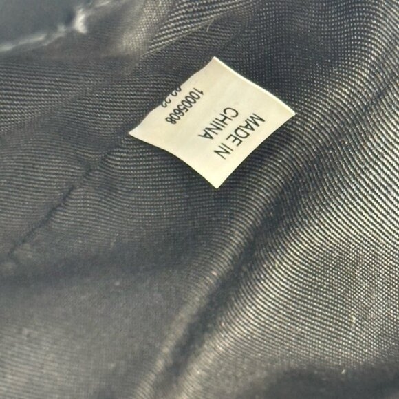 🆕 TORY BURCH 🧿 NWOT Fleming Soft Large Bucket Bag, Black Leather Diamond Quilt - Picture 14 of 16